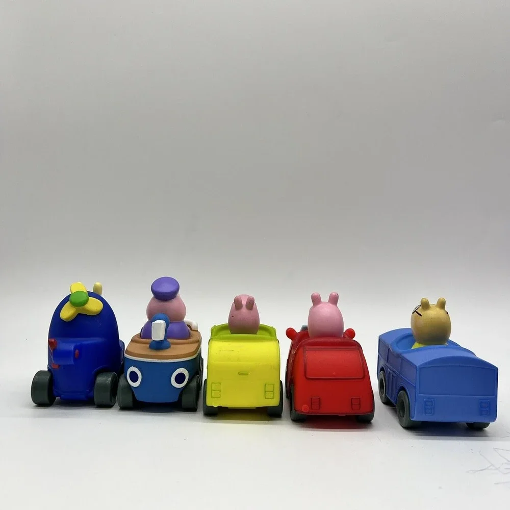 Peppa Pigs Mini Buggies Collection Set Of 5‎ Toy Cars Kids Cartoon